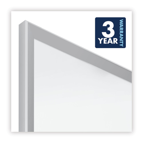 Quartet Classic Series Total Erase Dry Erase Board， 60 x 36， Silver Aluminum Frame (S535)