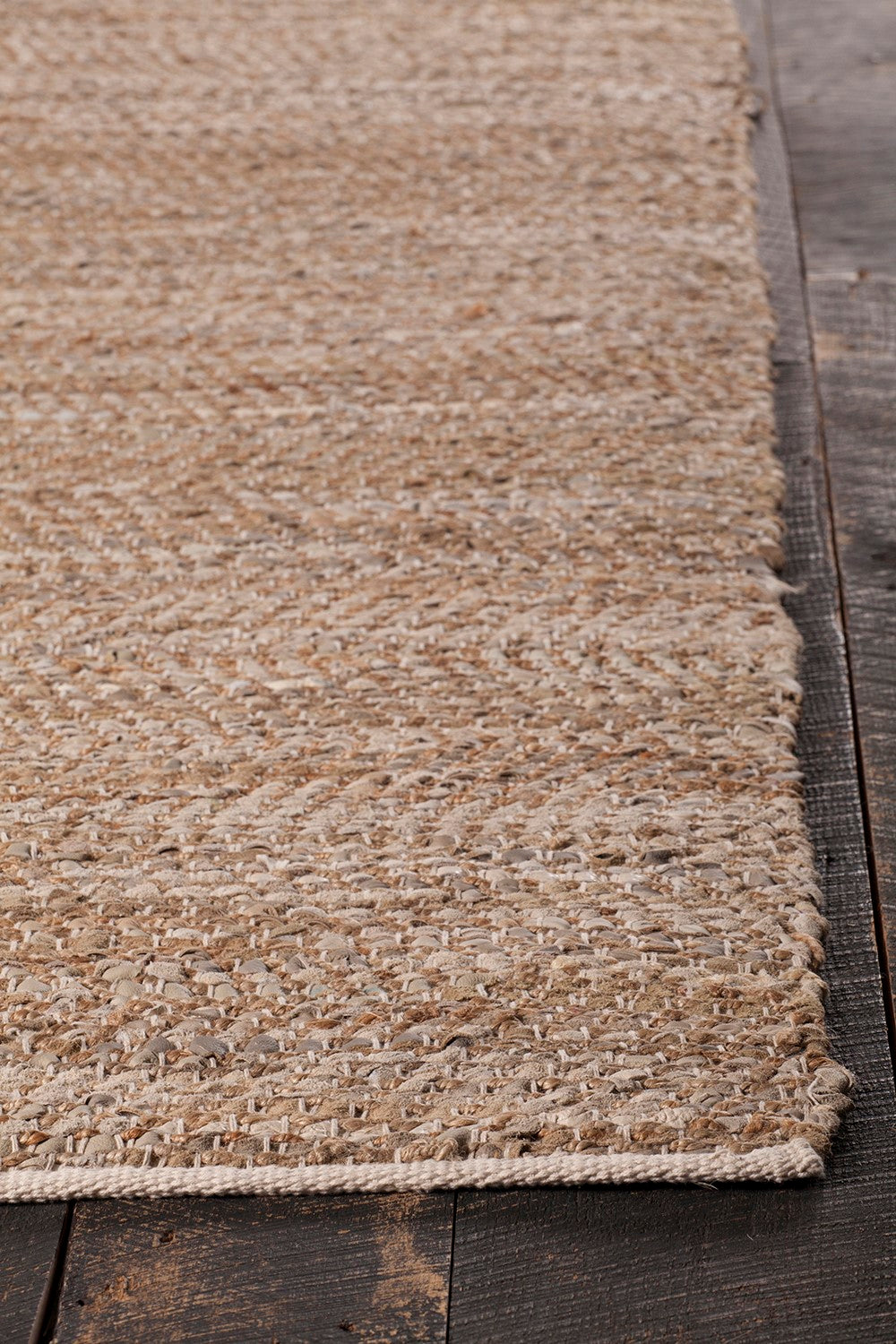 Tenola Beige Hand Woven Rug