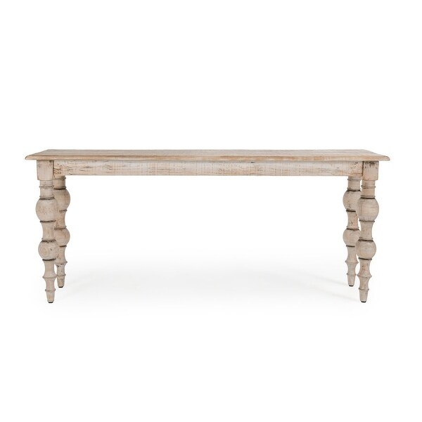 Blair Natural Beige Console Table by Kosas Home