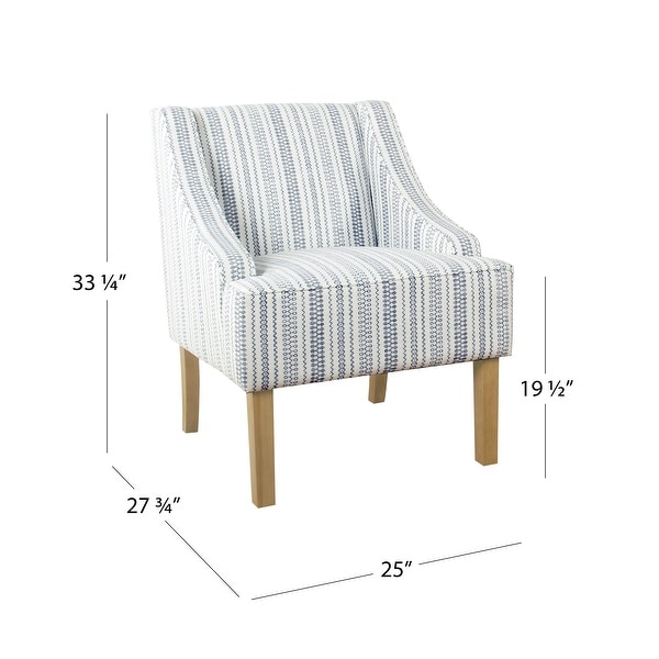 HomePop Classic Swoop Accent Chair