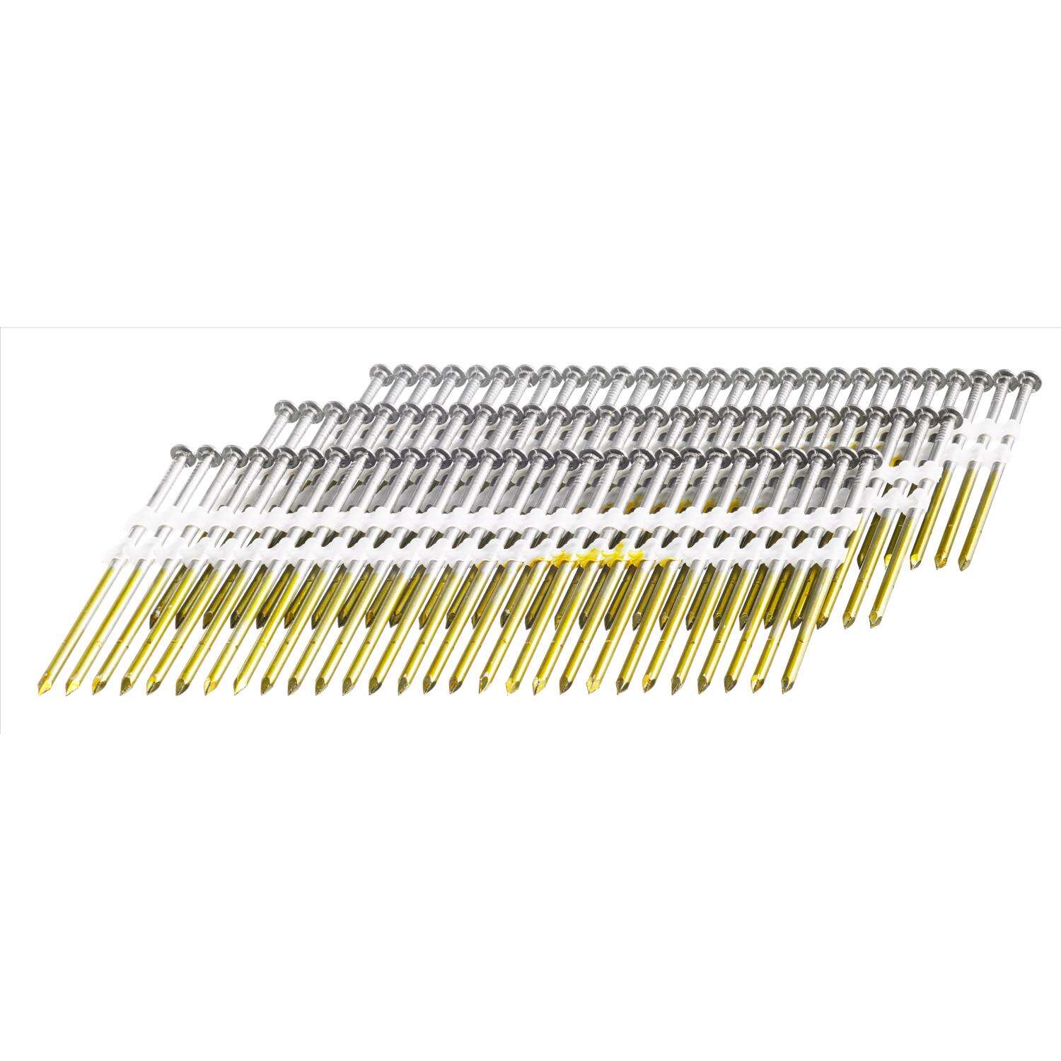 Senco 3-1/2 in. 16 Ga. Angled Strip Bright Framing Nails 20 deg 4000 pk