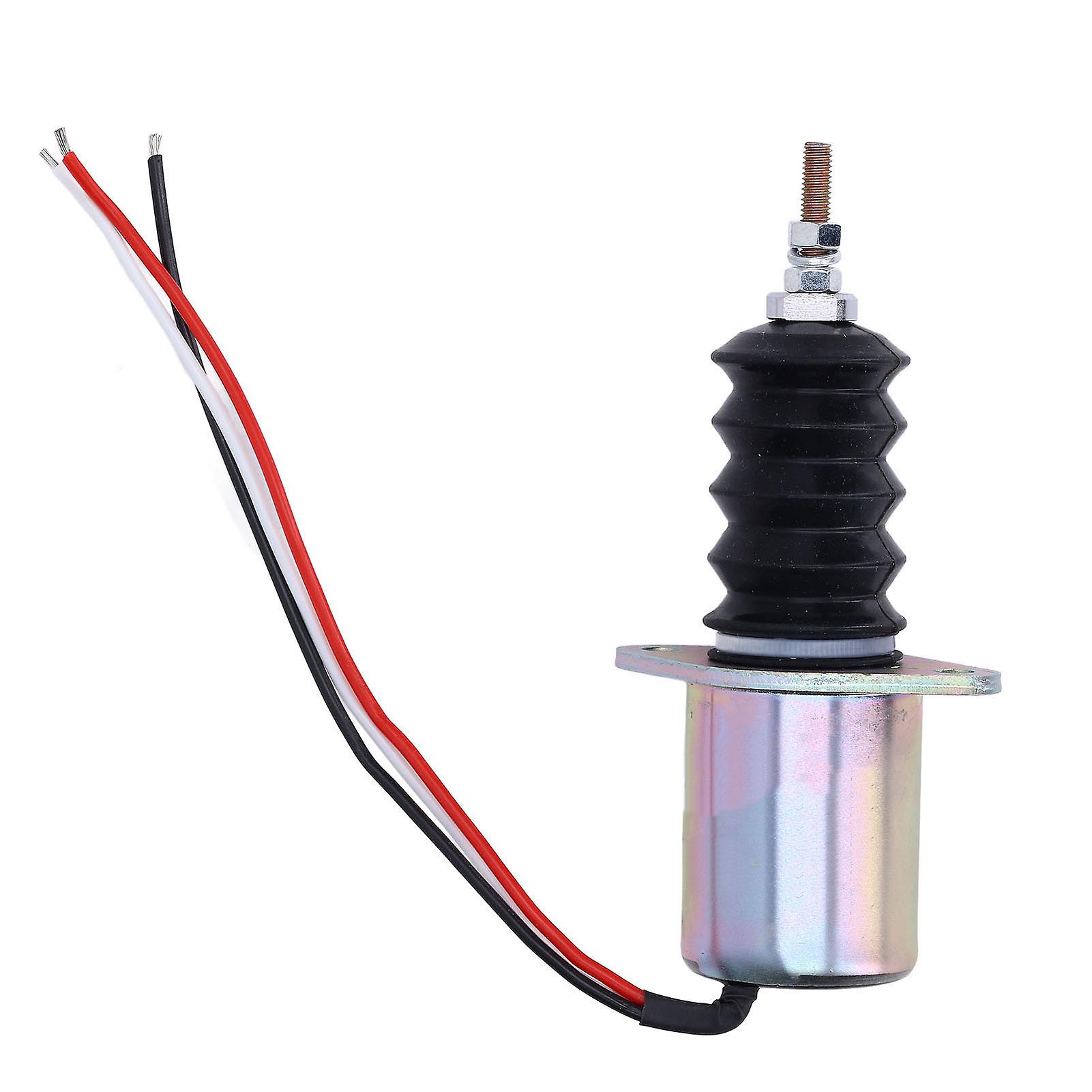 Fuel Shut Off Stop Solenoid Valve Am124379 Replacement For John Deere F915 F925 F935 415 Front Mower