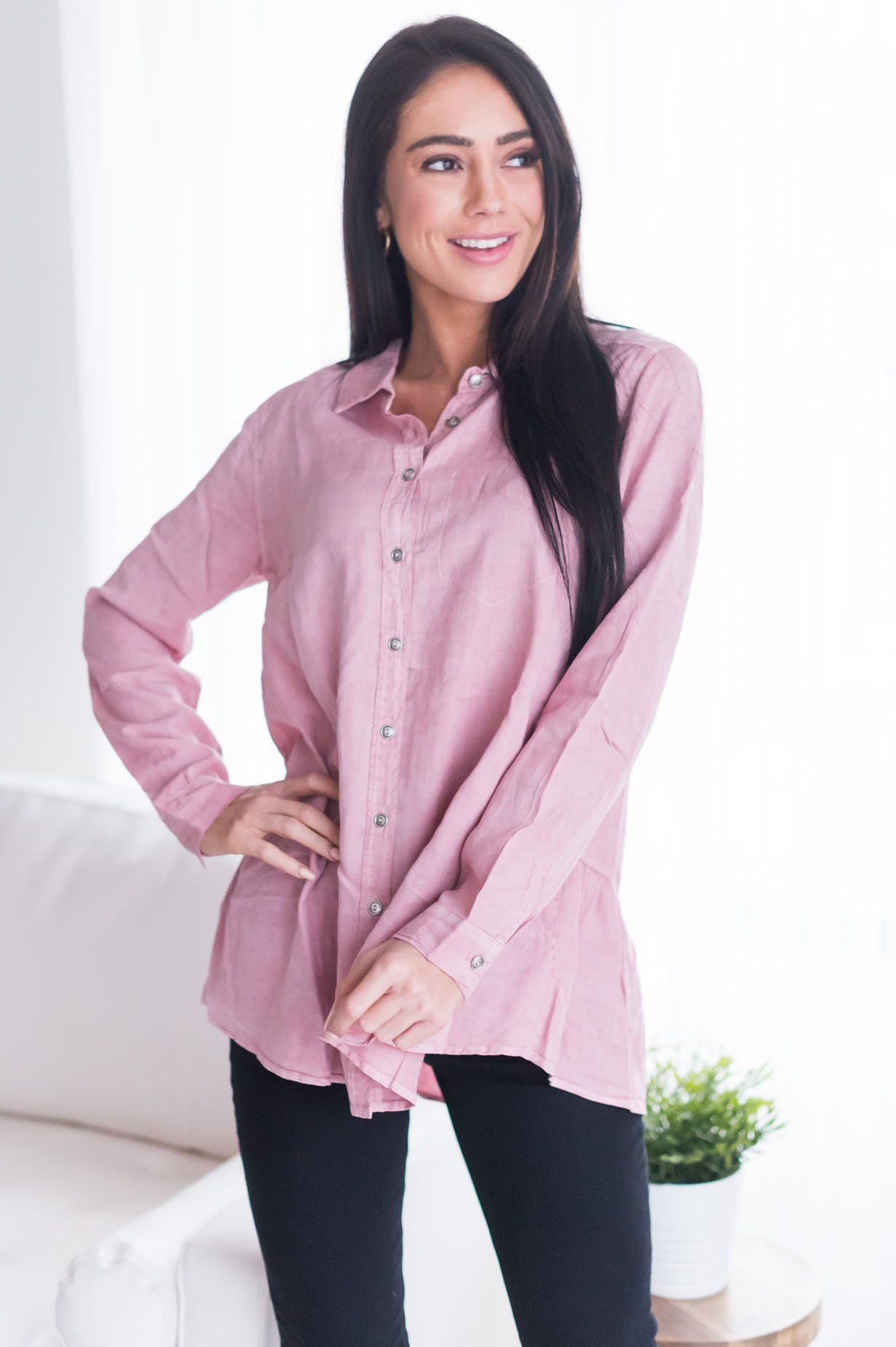 Always Dreaming Modest Blouse