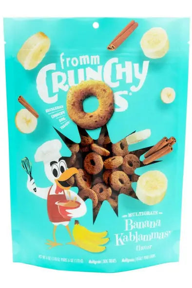 Fromm Crunchy Os Banana Kablamas Dog Treats;