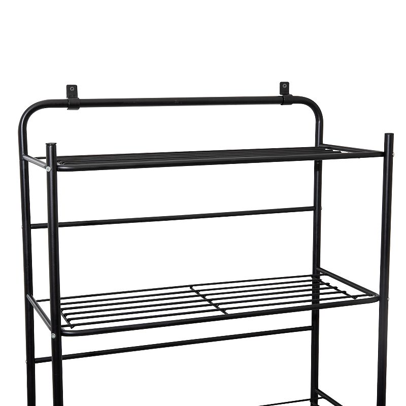 Mind Reader Alloy Collection 3-Tier Over the Toilet Space Saver Rack