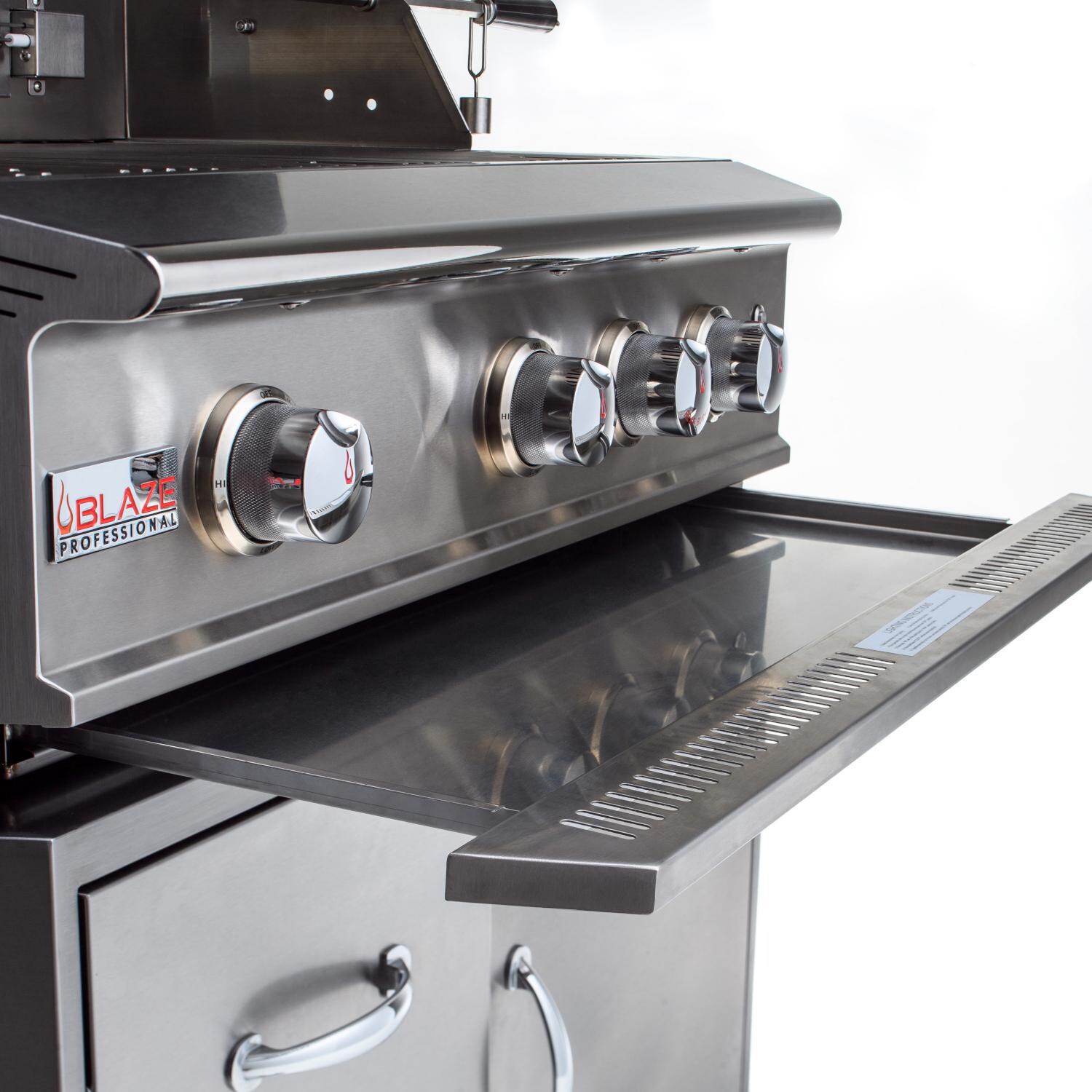 Blaze Professional LUX 34-Inch 3-Burner Natural Gas Grill With Rear Infrared Burner