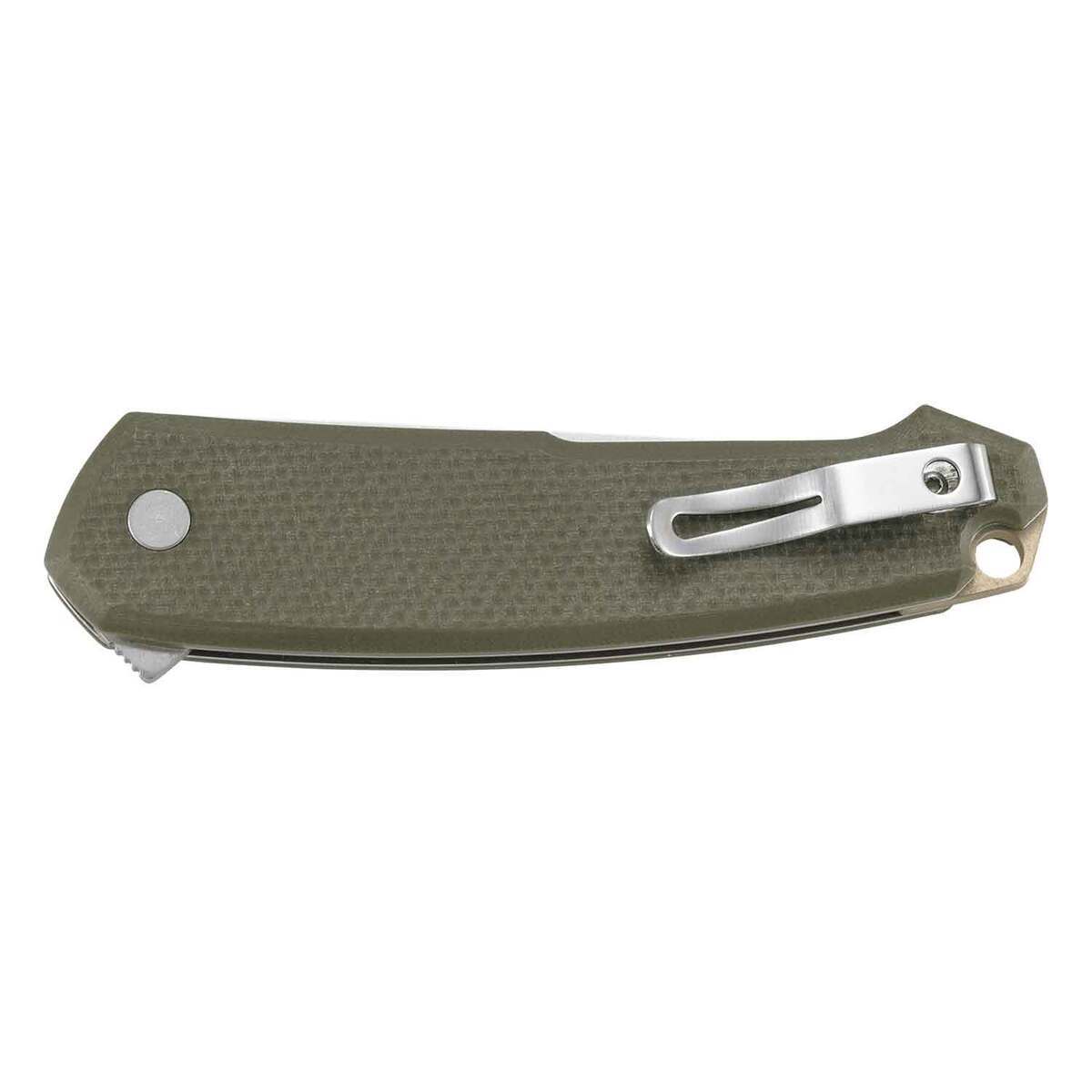 CRKT Tueto 3.28 inch Folding Knife  Olive