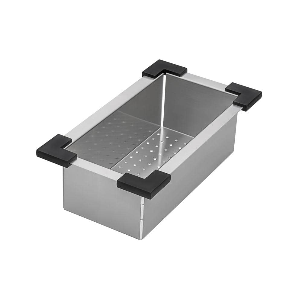 Ruvati 15 in. x 20 in. Single Bowl Workstation Drop-In Marine Grade Stainless Steel Outdoor Sink RVQ5210