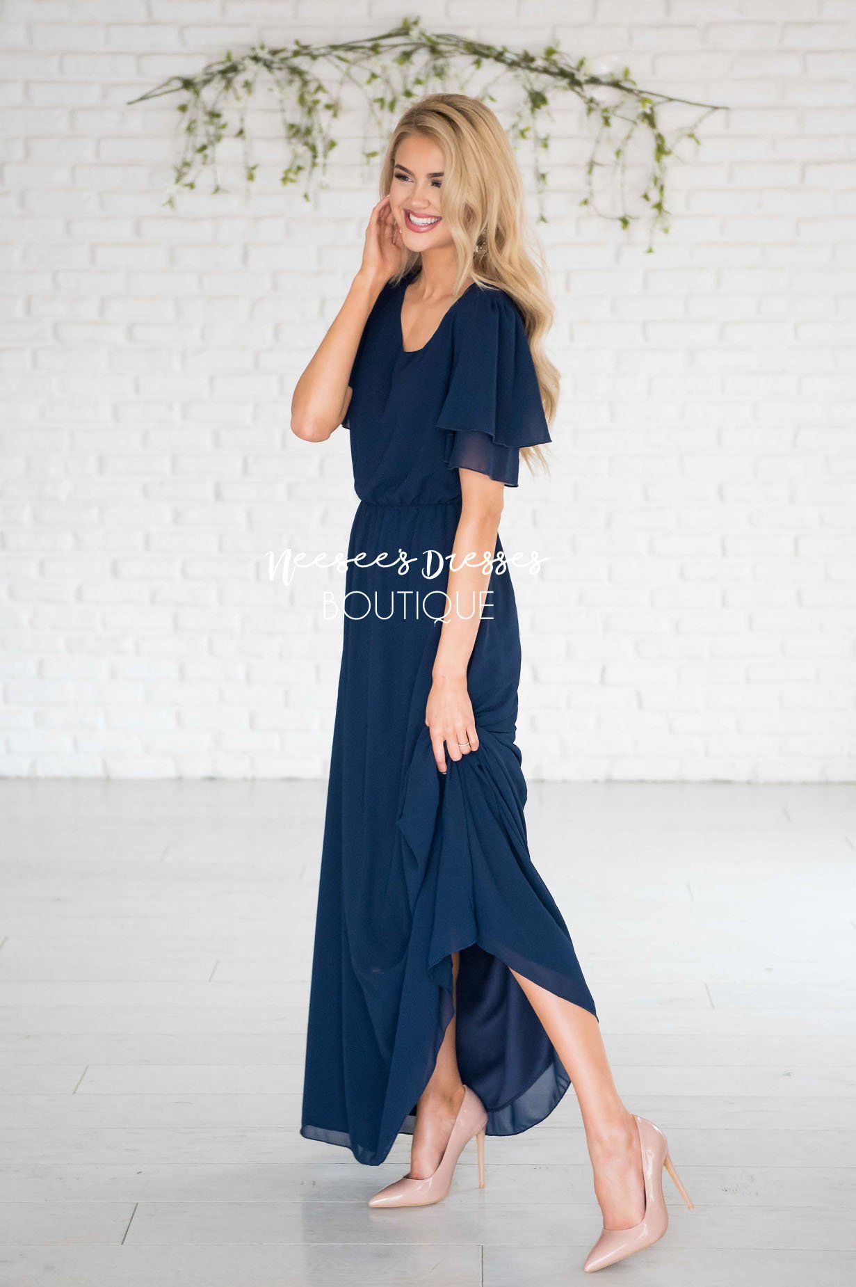 The Chloe Chiffon Maxi Dress