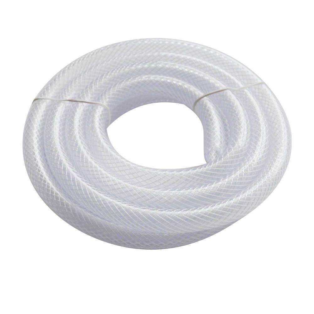 Everbilt 1 in. O.D. x 34 in. I.D. x 10 ft. PVC Braided Vinyl Tube HKP002-PVC004