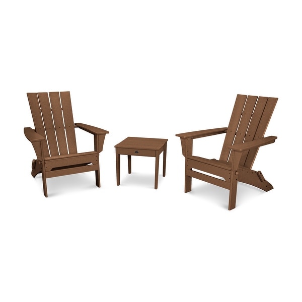 POLYWOOD Quattro 3Piece Adirondack Set