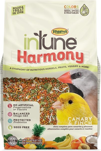 Higgins inTune Harmony Canary and Finch Bird Food