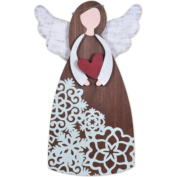 Rustic Angel Porch Sitter 25