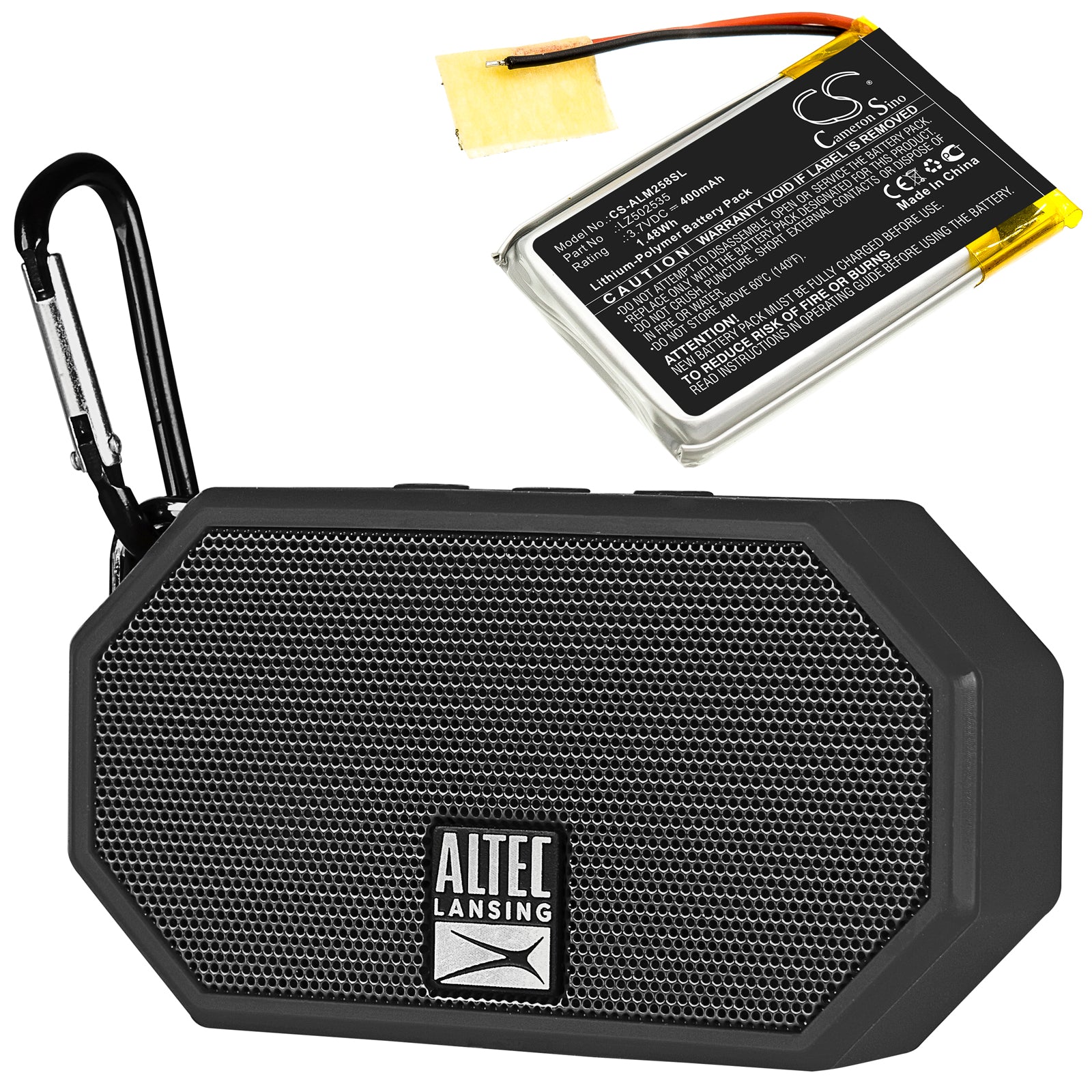 Altec Lansing IMW257 IMW257MT IMW257OWTA IMW258 Replacement Battery BatteryClerkcom Speaker