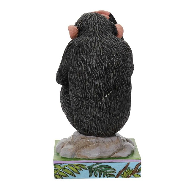 Jim Shore Chimpanzee One Figurine 5 75 Inches Animal Planet 6010939 Polyresin Black