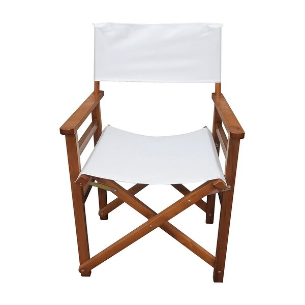 2pcs WoodandCanvas Folding Chair Director Chair - Overstock - 35761237