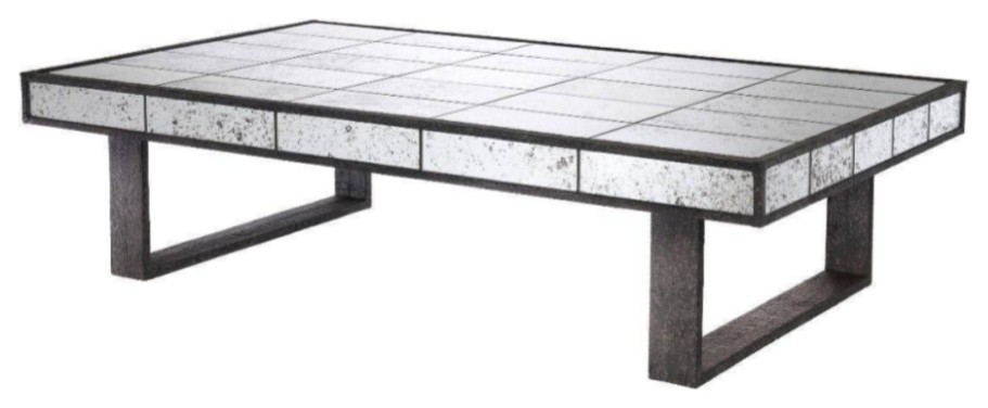 Antique Mirror Coffee Table  Eichholtz Cervilla   Transitional   Coffee Tables   by Oroa   Distinctive Furniture  Houzz