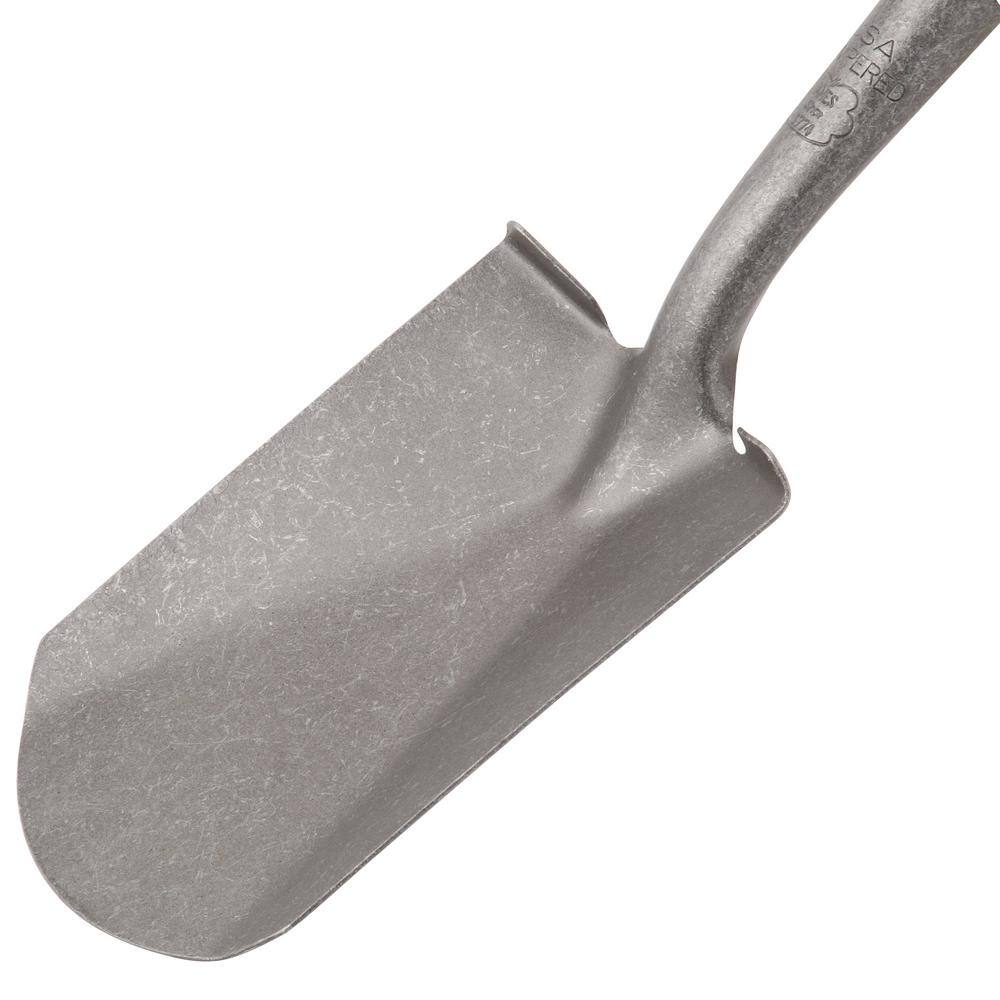 Ames 26.75 in. Wood Handle Floral Garden Spade 2616000