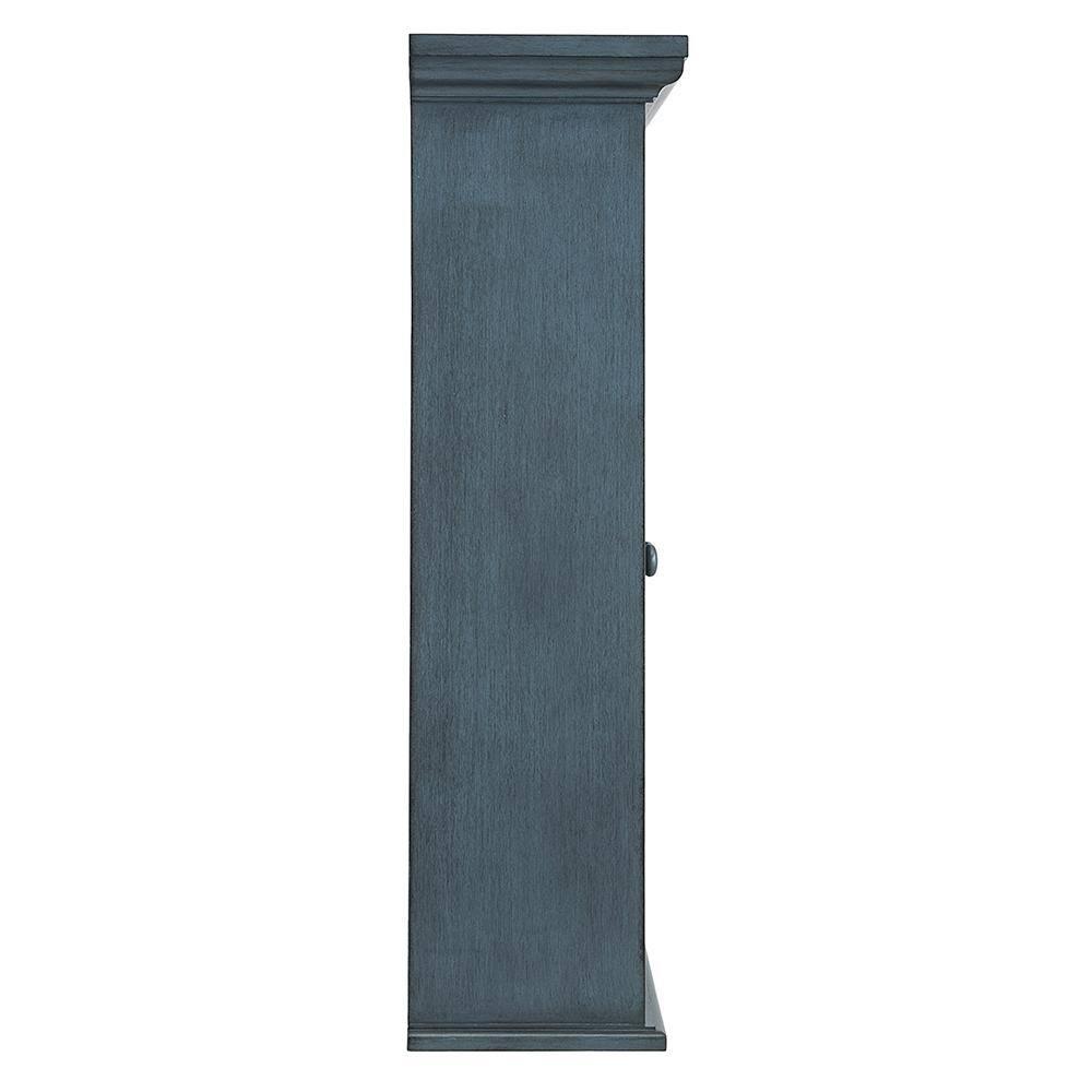 Home Decorators Collection Cottage 2358 in x 2918 in Wall Cabinet in Harbor Blue