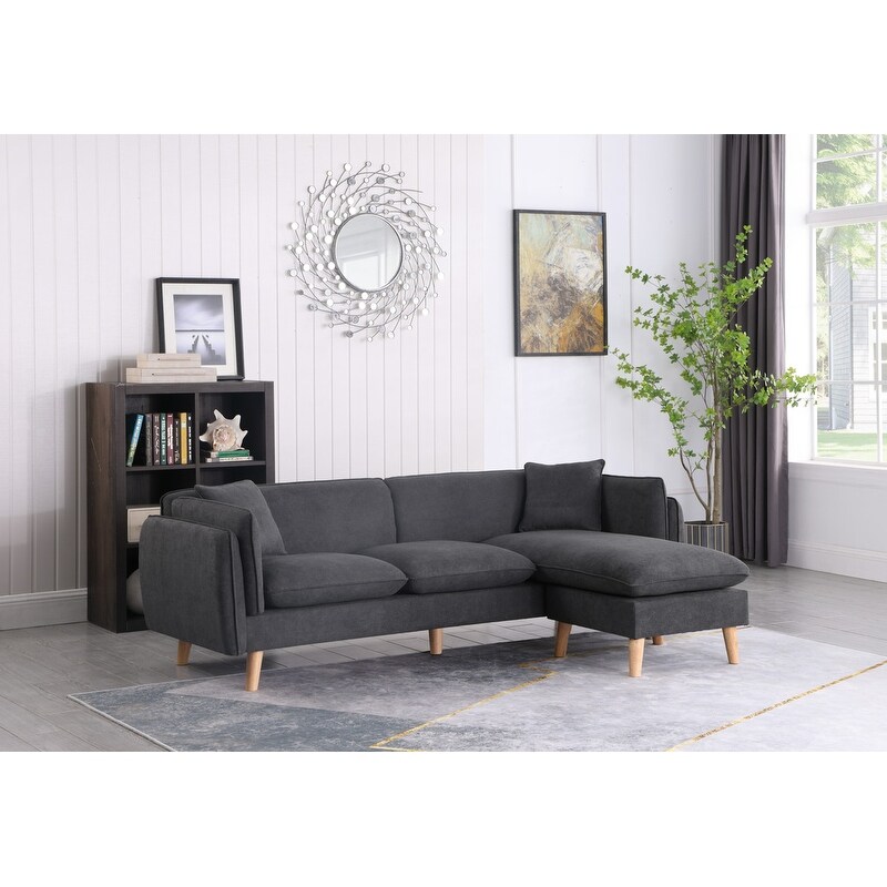 Brayden Fabric Sectional Sofa Chaise