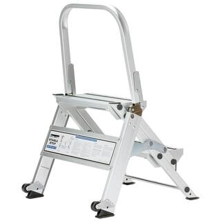 XTEND+CLIMB 2-Step Aluminum Step Stool with 375 lb. Load Capacity Type IAA Duty Rating WT2