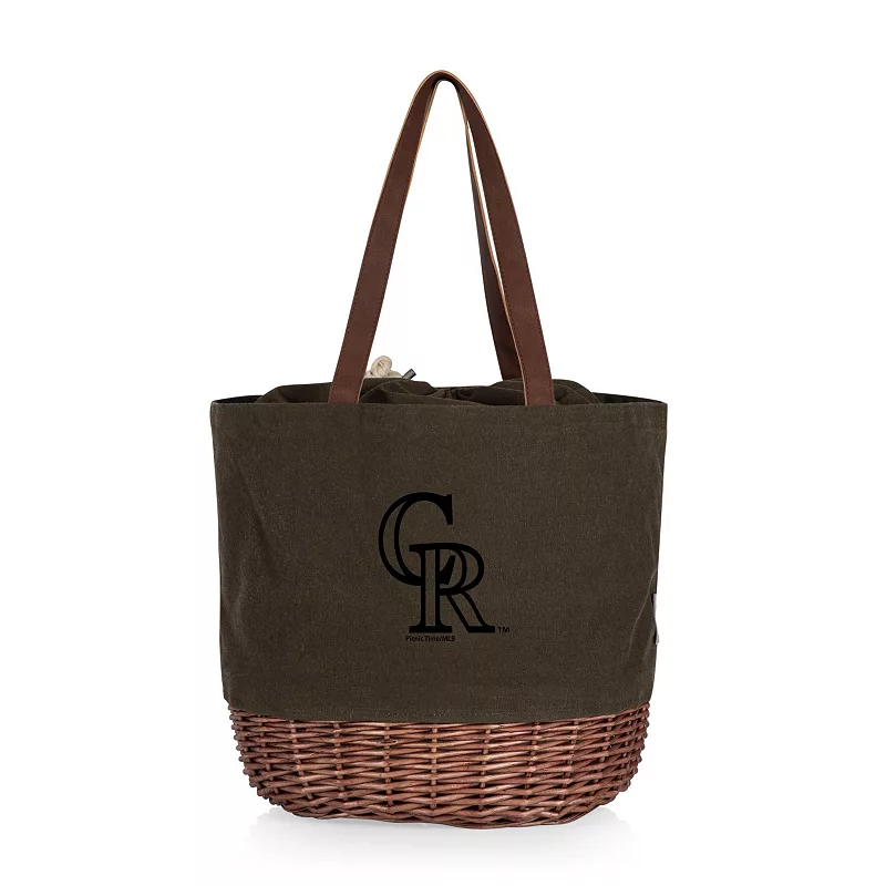 Picnic Time Colorado Rockies Coronado Basket Tote