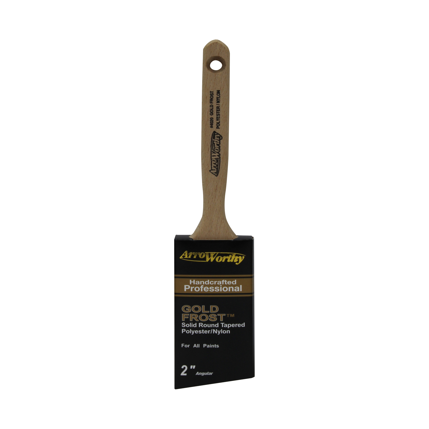 ArroWorthy Gold Frost 2 in. Angle Paint Brush