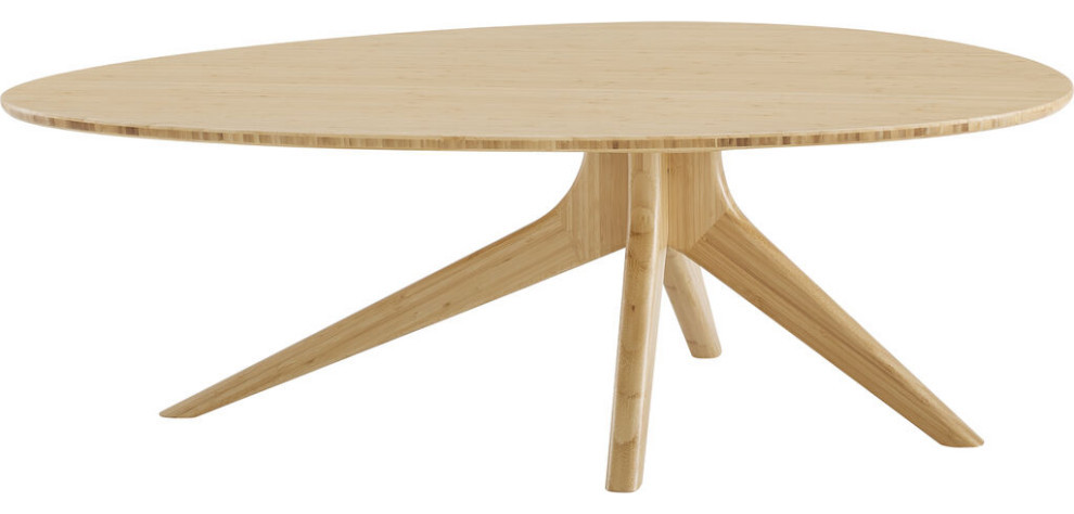 Greenington Rosemary Coffee Table  Wheat   Midcentury   Coffee Tables   by Sportique  Houzz