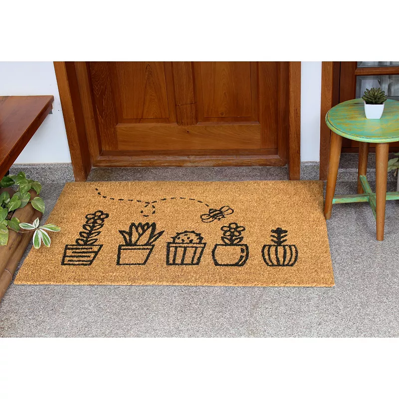 RugSmith Topiary Doormat - 18'' x 30''