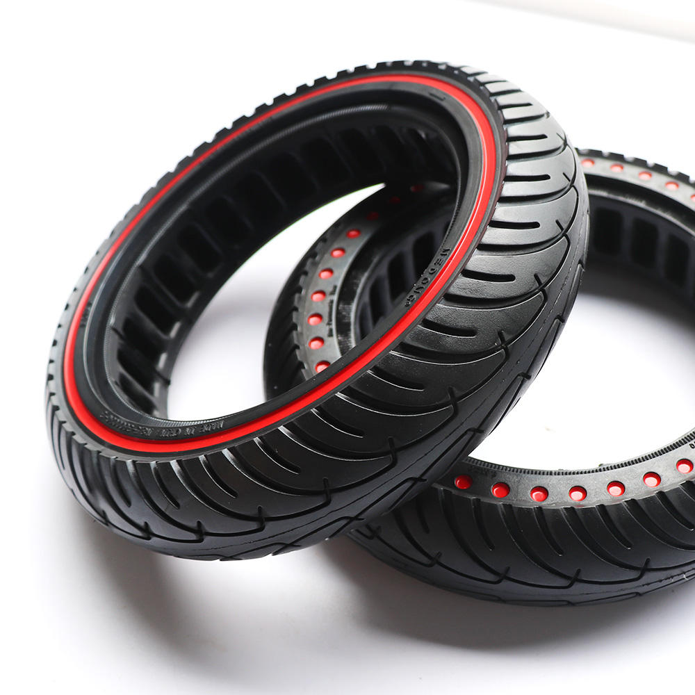 Superbsail inch Solid Tire With Color Ring Red Blue Yellow Solid Tire Assembly Repair Spare Parts Wheel For Xiaomi Scooter