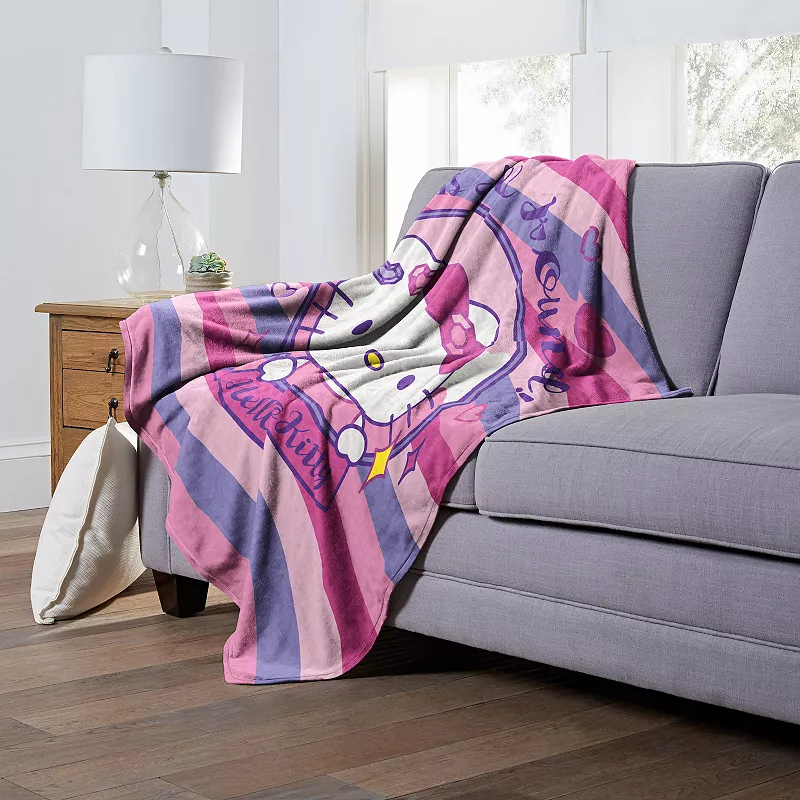 Hello Kitty All Around Silk Touch Throw Blanket