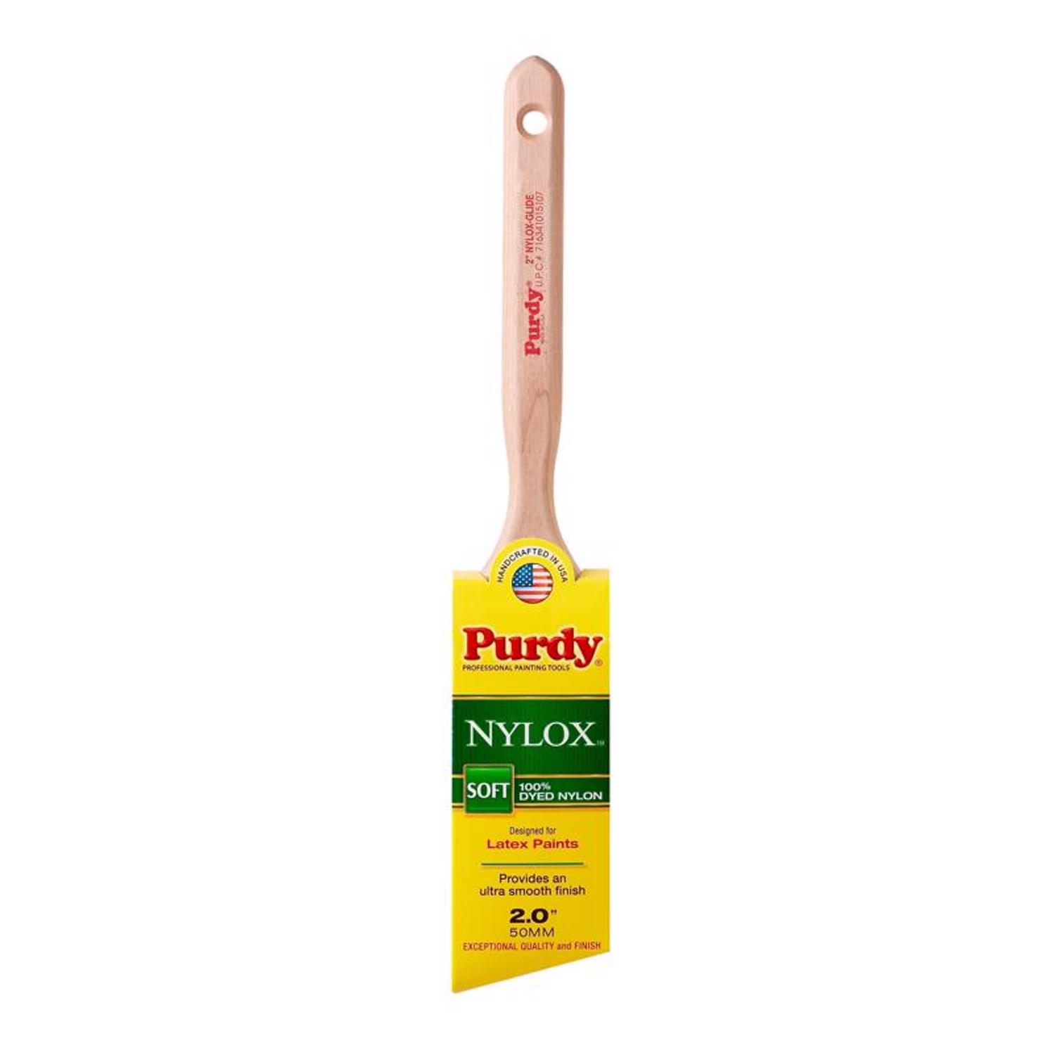 Purdy Nylox Glide 2 in. Soft Angle Trim Paint Brush