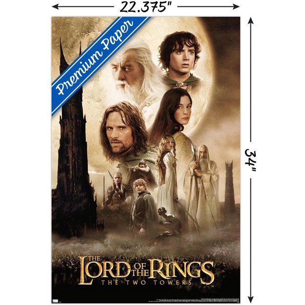 Trends International The Lord Of The Rings The Two Towers One Sheet Unframed Wall Poster Prints