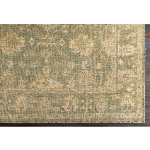 Reign NZ Traditional Wool Dark Green Rug