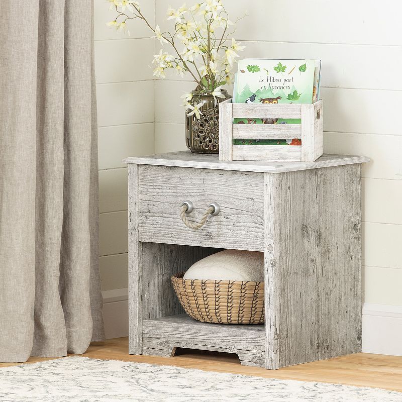 South Shore Aviron 1-Drawer Nightstand