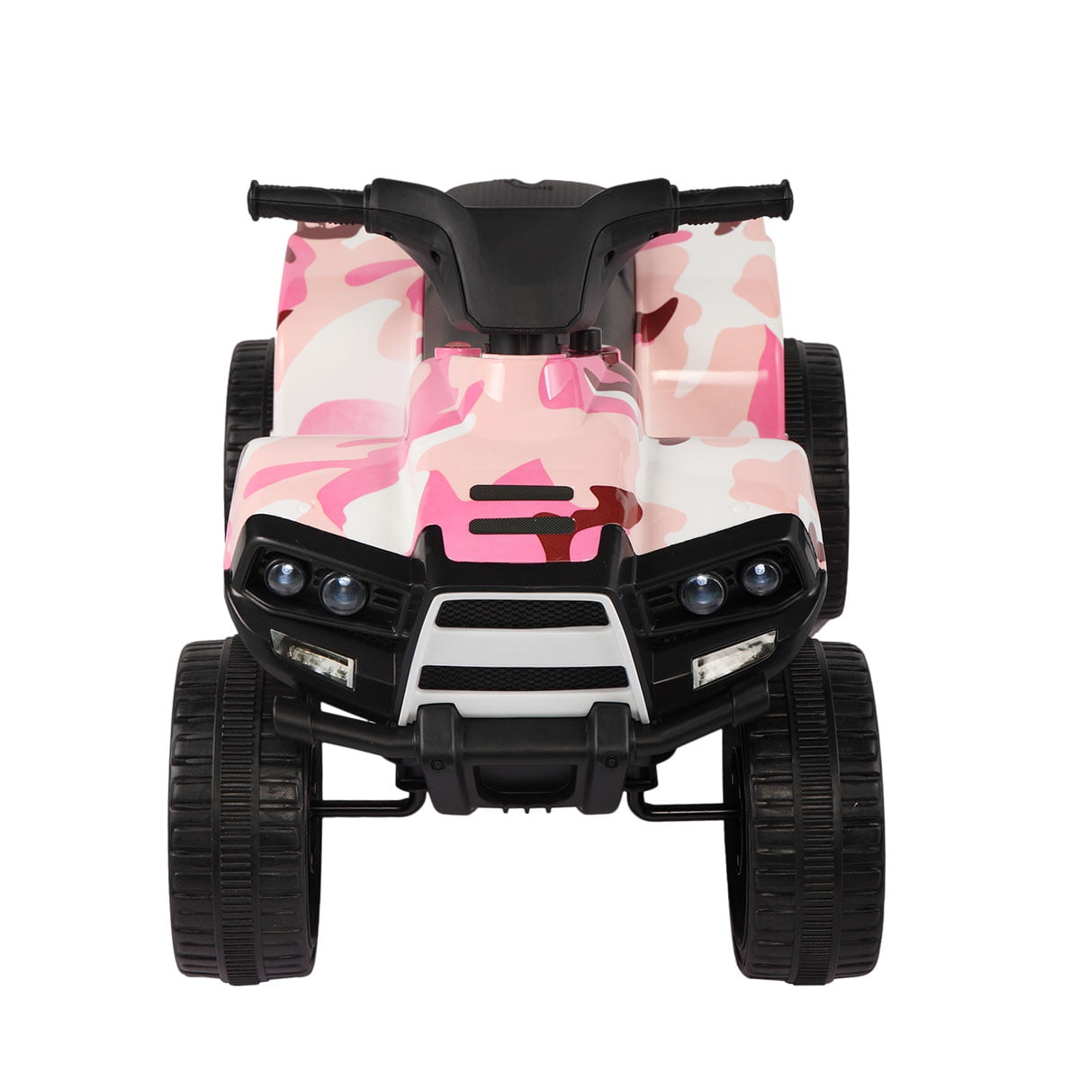 Kids Ride On ATV, 6V Electric Ride On Toy Car, 4 Wheeler for Kids Age 1-2.5, Rechargeable Battery Quad Bike for Boys/Girls, Camo Pink