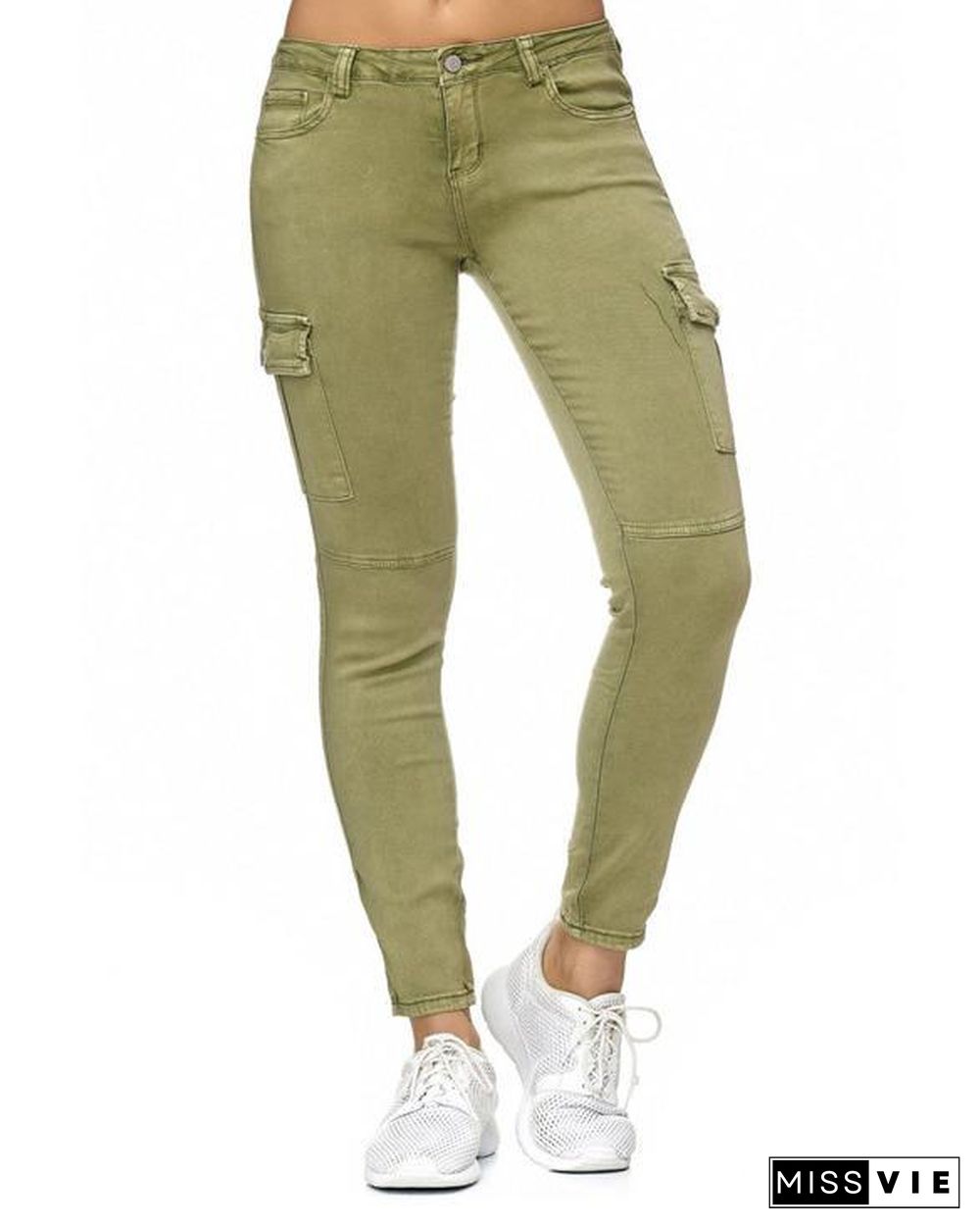 Women's Skinny Slim Tight Bottoms Jeans Pants