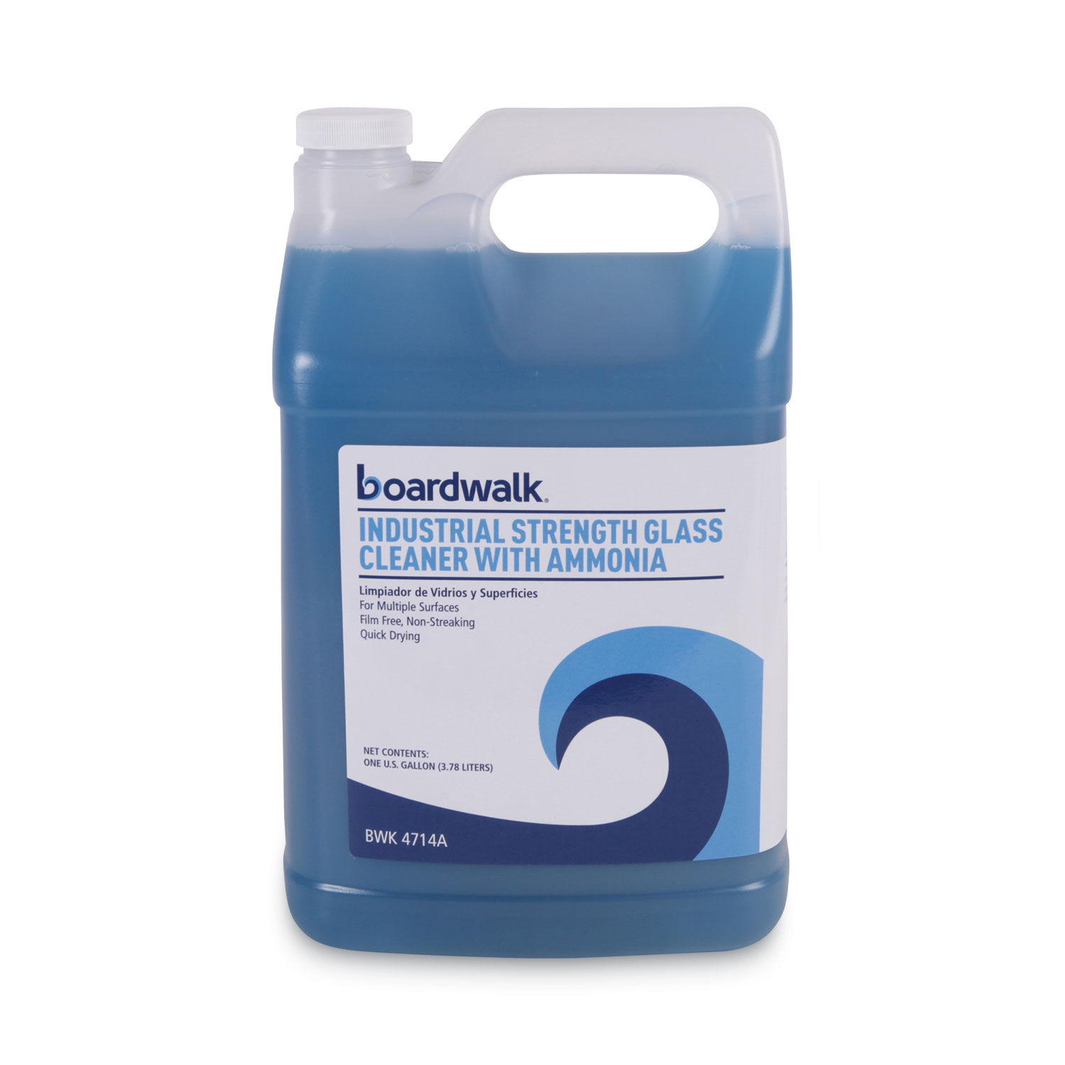 Industrial Strength Glass Cleaner with Ammonia by Boardwalkandreg; BWK4714A