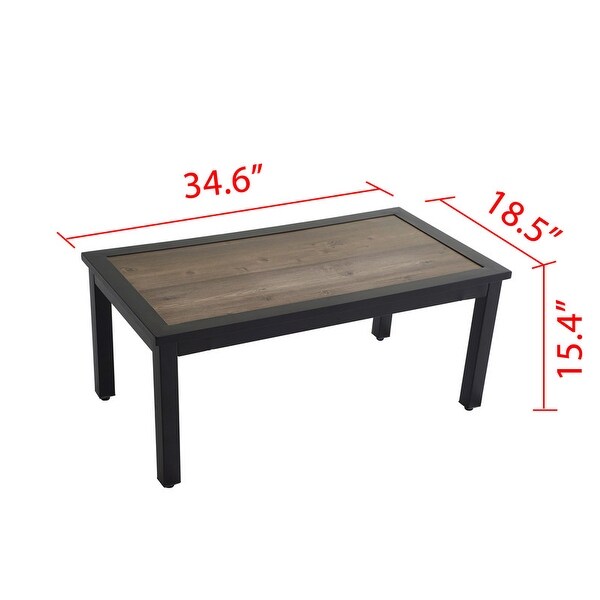 Patio Festival Outdoor XBack Collection Coffee Table