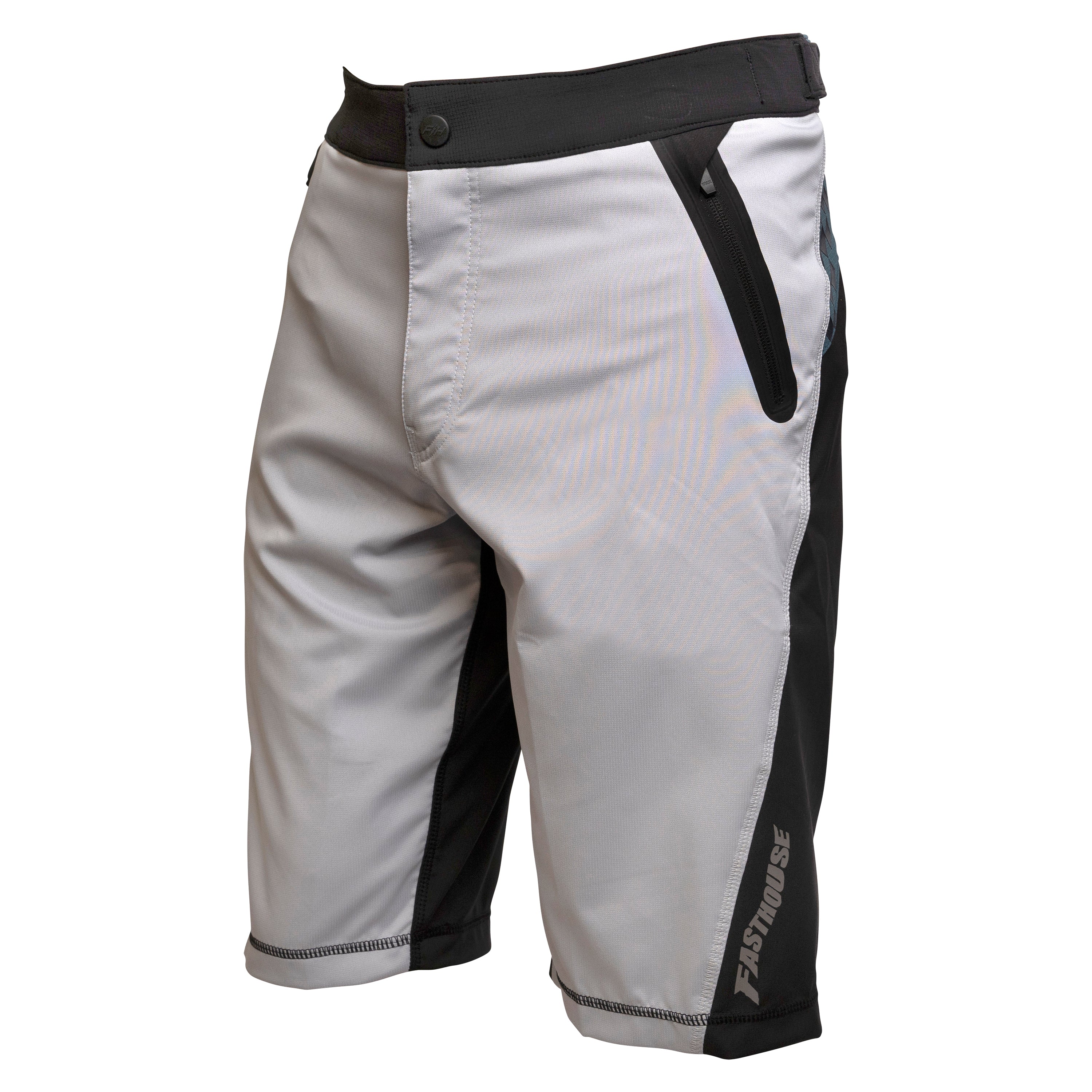 Fasthouse Crossline 2.0 Velocity MTB Short - Silver-Black - 2022
