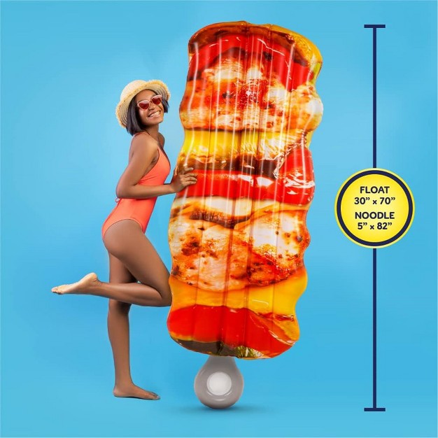 Mighty Mojo Chicken Shish Kebab Float And Noodle Pool Float Tube