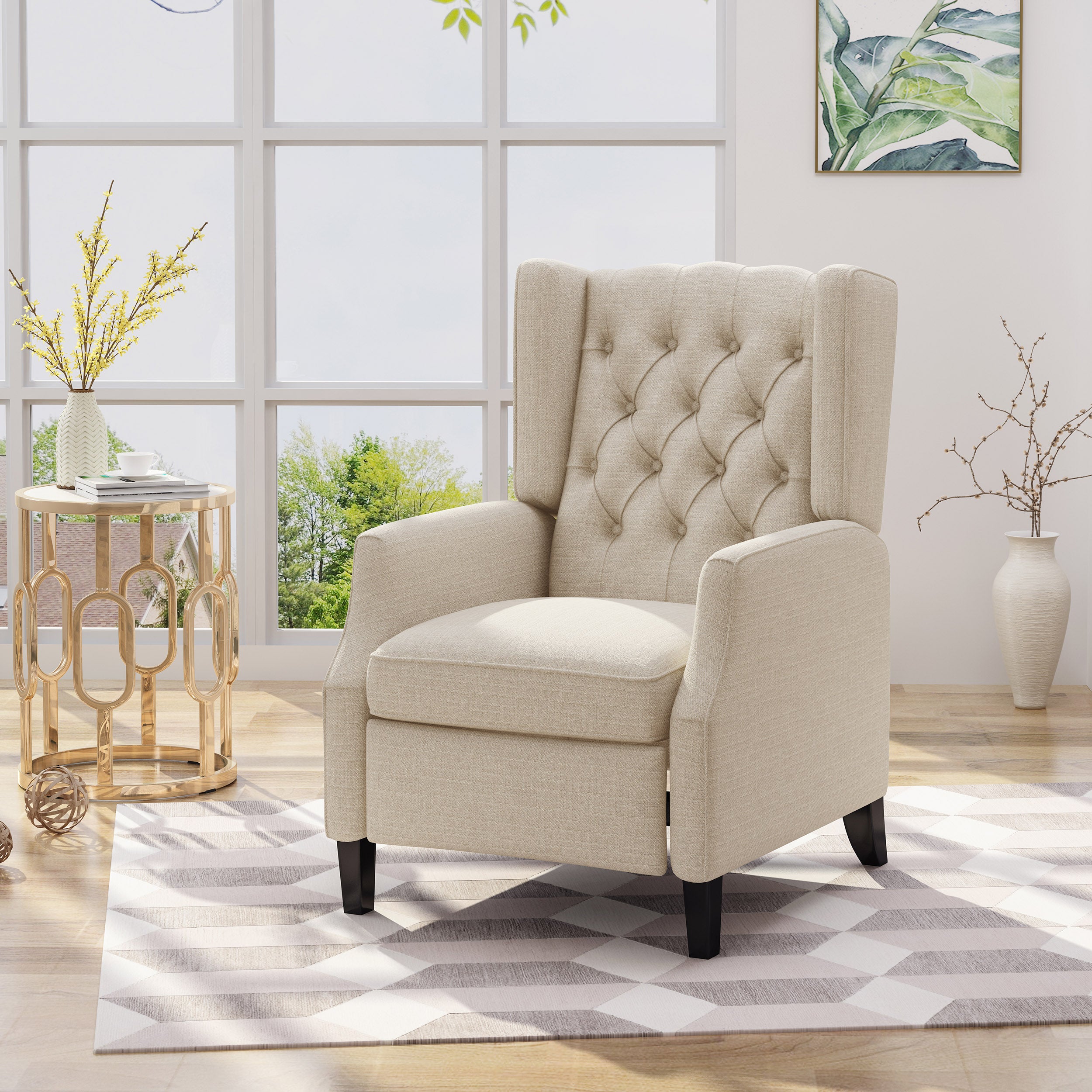 Diana Traditional Wingback Recliner