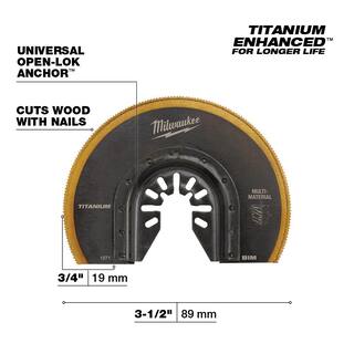 MW Oscillating Multi-Tool Blade Kit with 5-in-1 Drywall Blade (9-Piece) 49-10-9212-49-25-2281