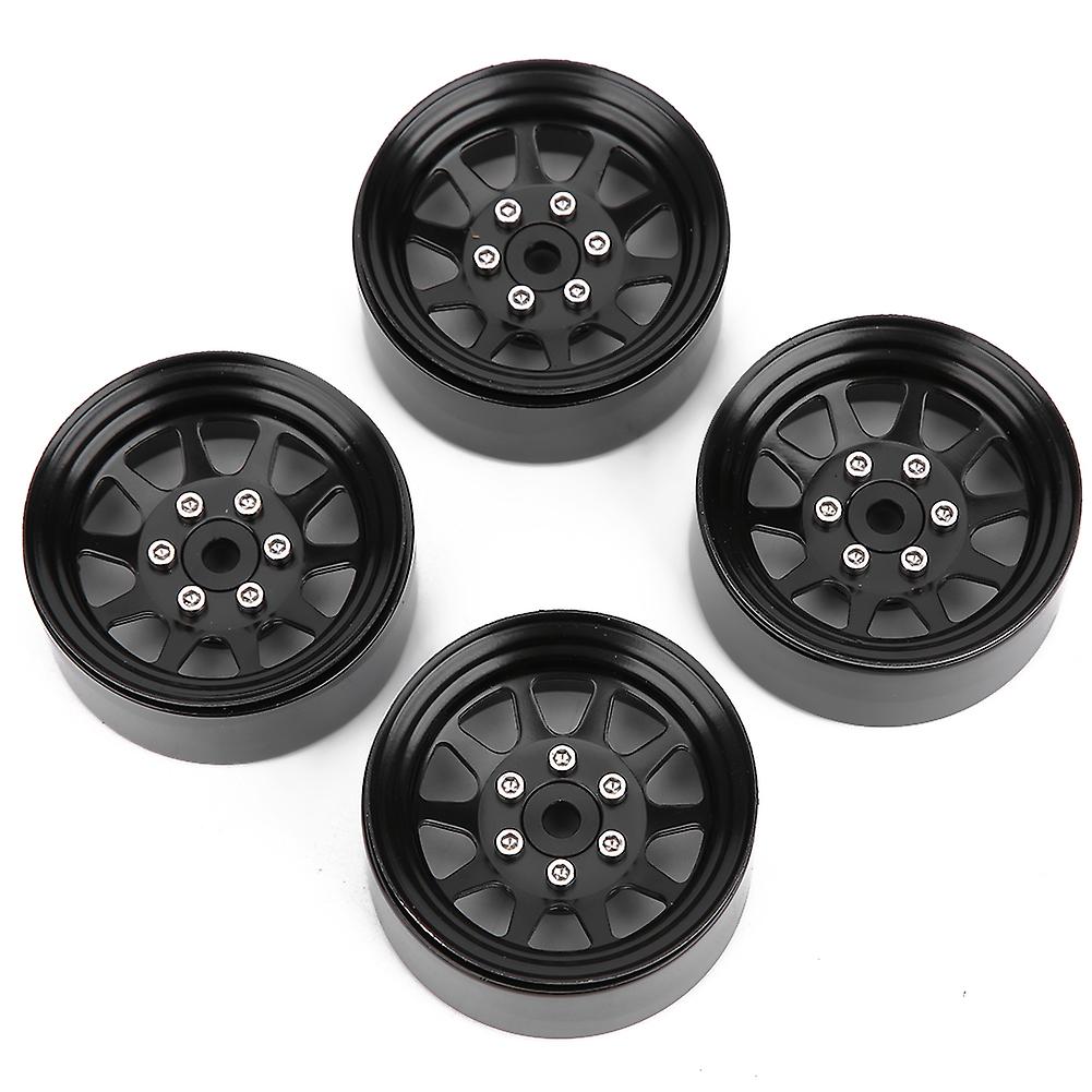 Rc Metal Beadlock Wheel Hub For Axial Scx10 Axi03007 90046 Remote Control Toy Accessoryblack