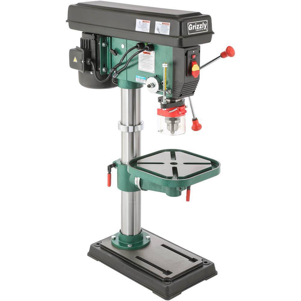 Grizzly Industrial 12 Speed Heavy-Duty Bench-Top Drill Press G7943