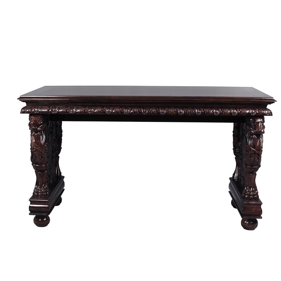 Design Toscano Effingham Gryphon Library Table