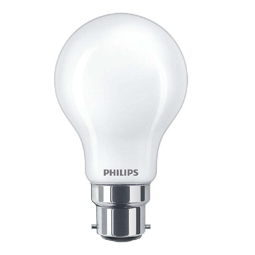 Philips 929003011899 Classic LED GLS Bulb 10.5W (100W) Dimmable A60 B22 Opal Glass 2700k Warm White