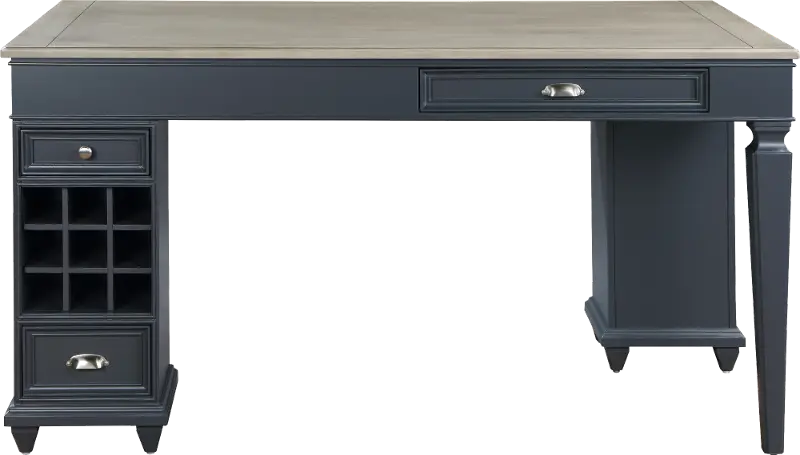 Vista Azul Graphite Gray Counter Height Dining Table