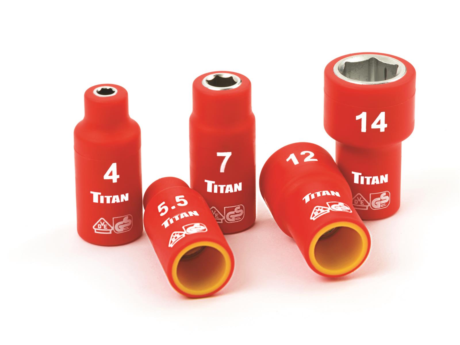 Titan Tools 66100 Titan VDE Insulated Socket Sets