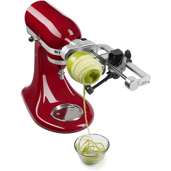 KitchenAid 5 Blade Spiralizer with Peel， Core and Slice